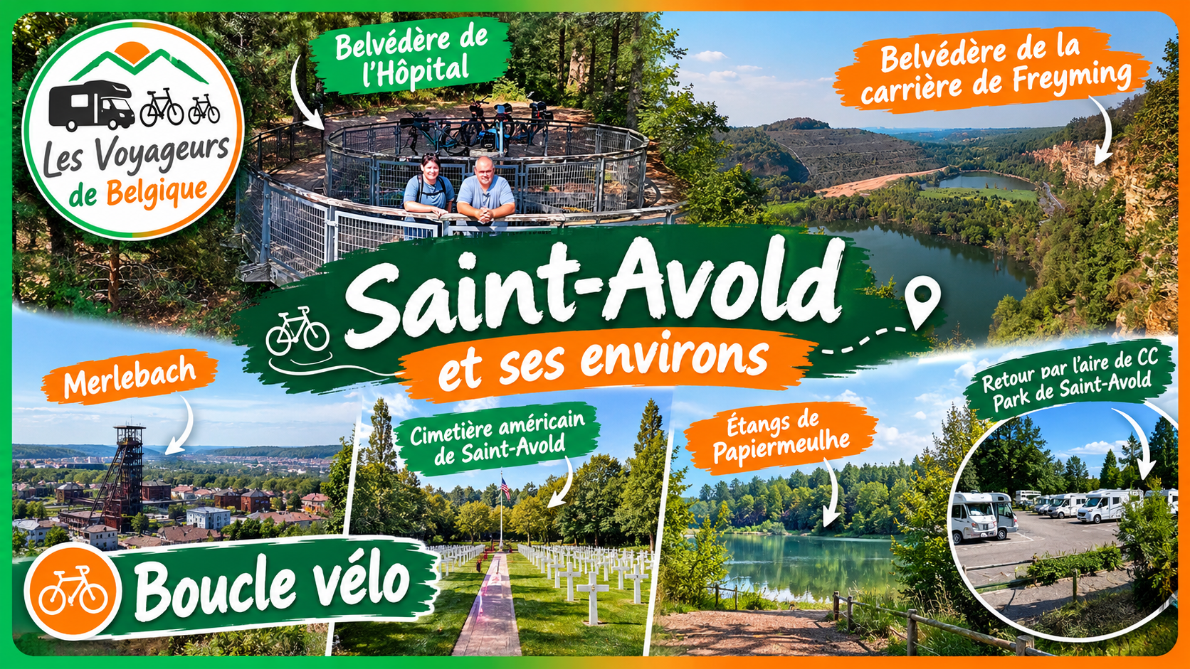 🚴 À vélo au départ de Saint-Avold : les étangs du Barrois et de Papiermeühle